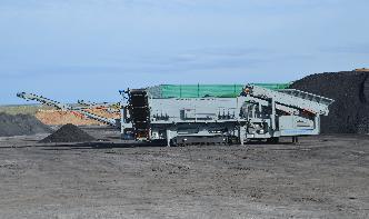 mobile gravel crushing plant